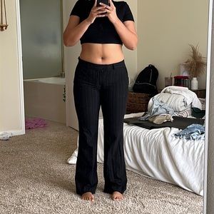 Calvin Klein Black Trouser Dress Pants